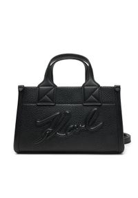 Karl Lagerfeld - KARL LAGERFELD Torebka A1W30043 Czarny. Kolor: czarny. Materiał: skórzane