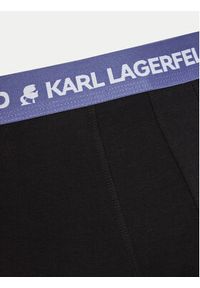 Karl Lagerfeld - KARL LAGERFELD Komplet 3 par bokserek 240M2108 Czarny. Kolor: czarny. Materiał: bawełna