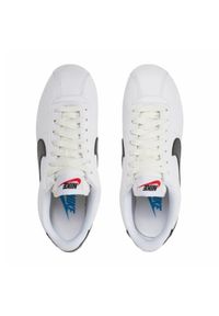 Buty Nike Cortez W DN1791-100 białe. Okazja: na co dzień. Kolor: biały. Materiał: guma, skóra. Szerokość cholewki: normalna. Model: Nike Cortez