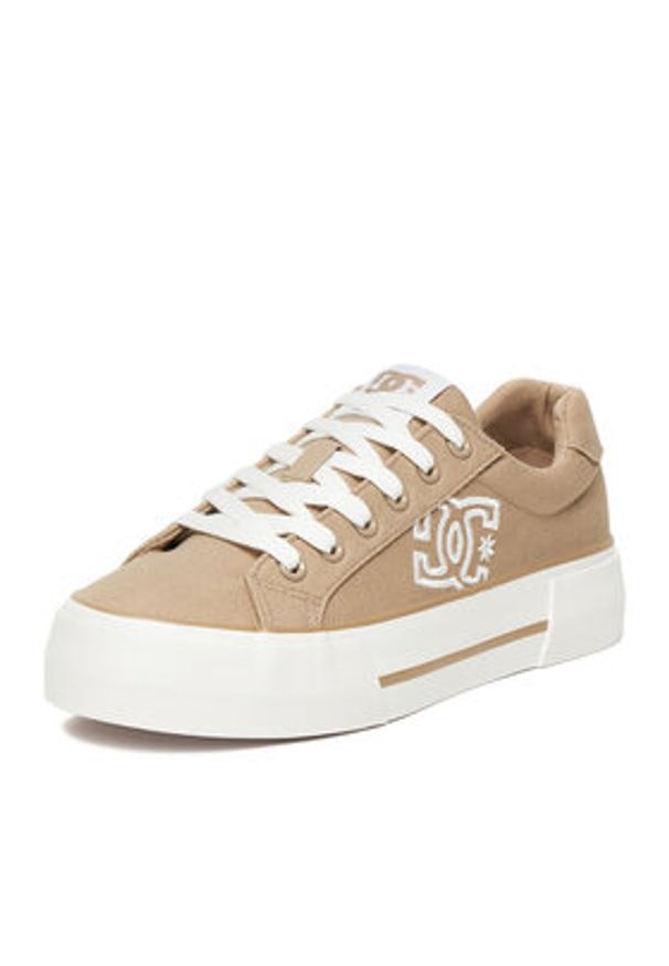 DC Shoes Tenisówki CEO-SS25-3C098 Beżowy. Kolor: beżowy. Materiał: materiał