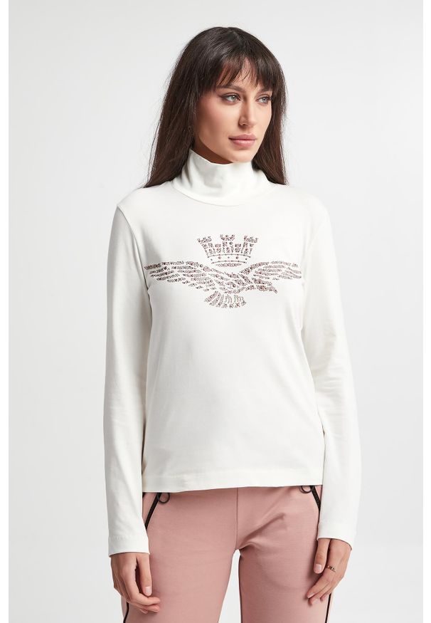 Aeronautica Militare - Longsleeve damski AERONAUTICA MILITARE. Długość rękawa: długi rękaw