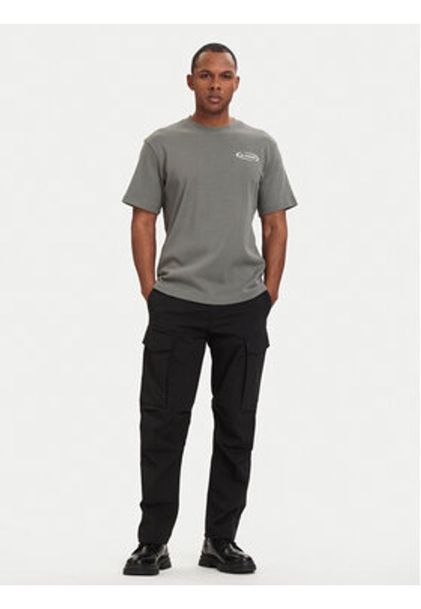 G-Star RAW - G-Star Raw T-Shirt 90s Logo D28921-D976 Zielony ciemny Regular Fit. Kolor: zielony. Materiał: bawełna