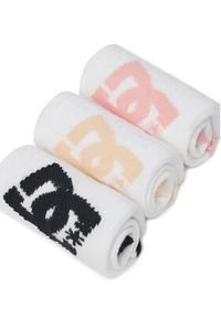 DC Shoes Skarpety krótkie AS_DC_03Z_SS25 (3-PACK) Biały. Kolor: biały. Materiał: bawełna, materiał #2