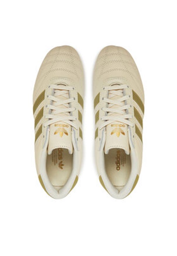 Adidas - adidas Sneakersy Taekwondo Lace JQ0570 Beżowy. Kolor: beżowy. Materiał: skóra