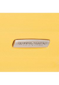 Wittchen - WITTCHEN Walizka średnia 56-3A-312-50 Żółty. Kolor: żółty #2