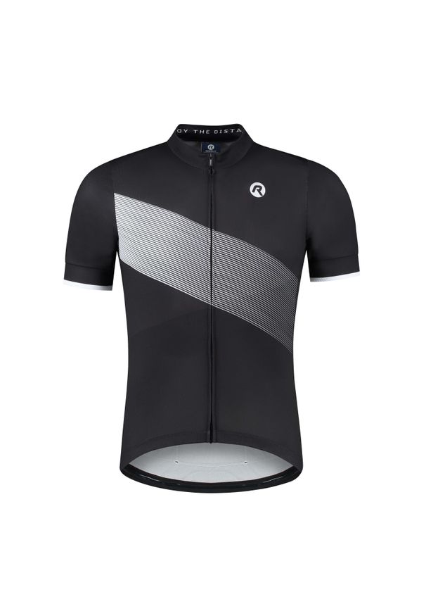 ROGELLI - Koszulka rowerowa męska Groove. Kolor: czarny. Materiał: materiał. Sport: kolarstwo