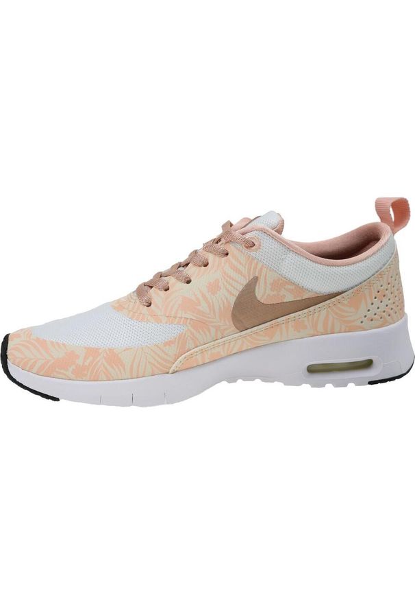 Buty sportowe dla dziewczynki Nike Air Max Thea Print GS. Kolor: beżowy. Wzór: nadruk. Model: Nike Air Max Thea, Nike Air Max. Sport: turystyka piesza