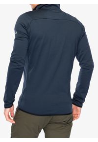 Polar męski Vaude Monviso Fleece FZ Jacket II. Kolor: czarny. Materiał: polar