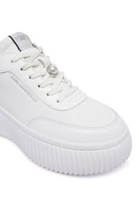 Karl Lagerfeld - KARL LAGERFELD Sneakersy KL42377T Biały. Kolor: biały. Materiał: skóra #2