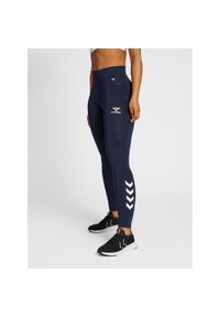 Damskie spodnie dresowe Hummel hmlCore. Kolor: niebieski. Materiał: dresówka. Sport: fitness, bieganie #1