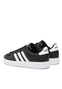 Adidas - adidas Sneakersy Grand Court Cloudfoam GW9196 Czarny. Kolor: czarny. Materiał: skóra. Model: Adidas Cloudfoam #4