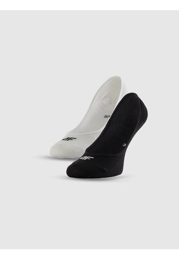 4f - 4F Skarpetki stopki (2-pack) damskie - multikolor 39-42. Kolor: wielokolorowy. Sport: turystyka piesza
