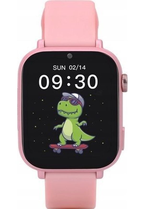 GARETT - Smartwatch Garett Kids N!ce Pro 4G Różowy (N!CE_PRO_ROZOW). Rodzaj zegarka: smartwatch. Kolor: różowy