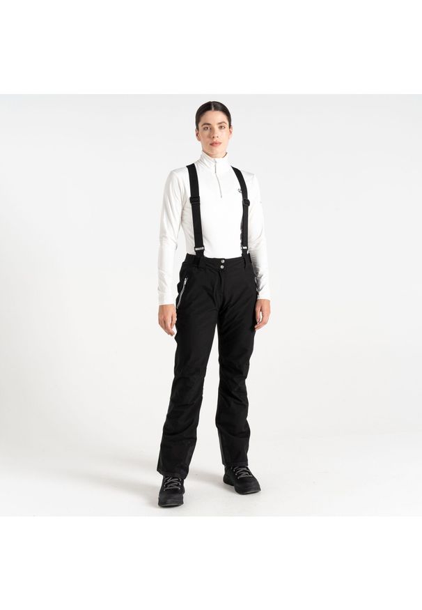 DARE 2B - Shrink Damskie spodnie narciarskie. Kolor: czarny. Sezon: zima. Sport: narciarstwo