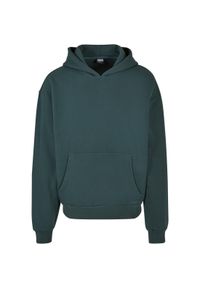 Bluza z kapturem Urban Classics Ultra Heavy. Typ kołnierza: kaptur. Kolor: zielony #1