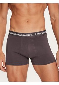 Karl Lagerfeld - KARL LAGERFELD Komplet 3 par bokserek 235M2109 Czarny. Kolor: czarny. Materiał: bawełna #9
