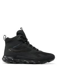 ecco - Trekkingi ECCO. Kolor: czarny. Technologia: Gore-Tex. Sport: turystyka piesza