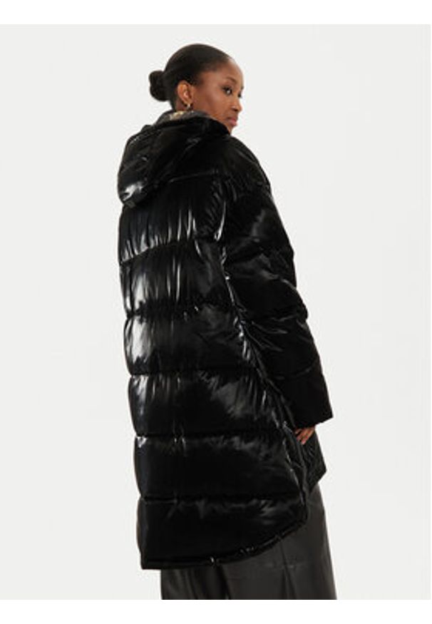 Versace Jeans Couture Kurtka zimowa 77HASD19 Czarny Loose Fit. Kolor: czarny. Materiał: syntetyk. Sezon: zima