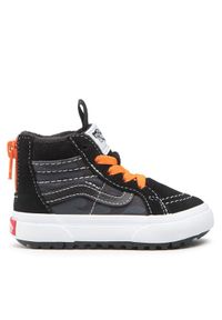Vans Sneakersy Sk8-Hi Zip Mte VN0A5HZ3KOU1 Czarny. Kolor: czarny. Materiał: zamsz, skóra. Model: Vans SK8 #1