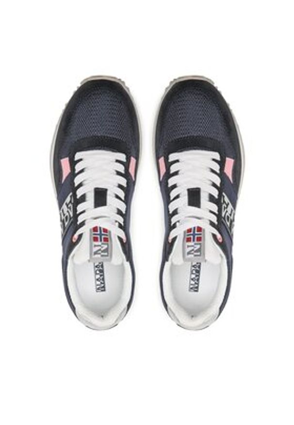 Napapijri Sneakersy Astra NP0A4HKJ Granatowy. Kolor: niebieski. Materiał: materiał