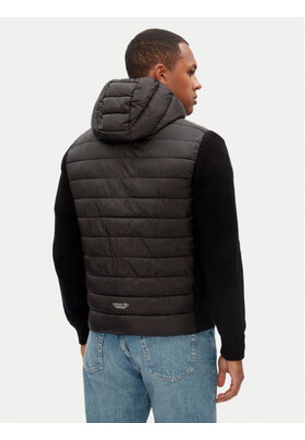 Pepe Jeans Kurtka przejściowa Lambert PM702498 Czarny Regular Fit. Kolor: czarny. Materiał: bawełna