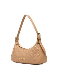 Love Moschino - LOVE MOSCHINO Torebka JC4142PP0NLA0104 Beżowy. Kolor: beżowy. Materiał: skórzane