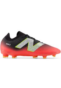 Korki męskie New Balance TEKELA MAGIA FG V4+ ST2FLR45 – czerwone. Kolor: czerwony. Materiał: materiał, syntetyk, nylon. Szerokość cholewki: normalna
