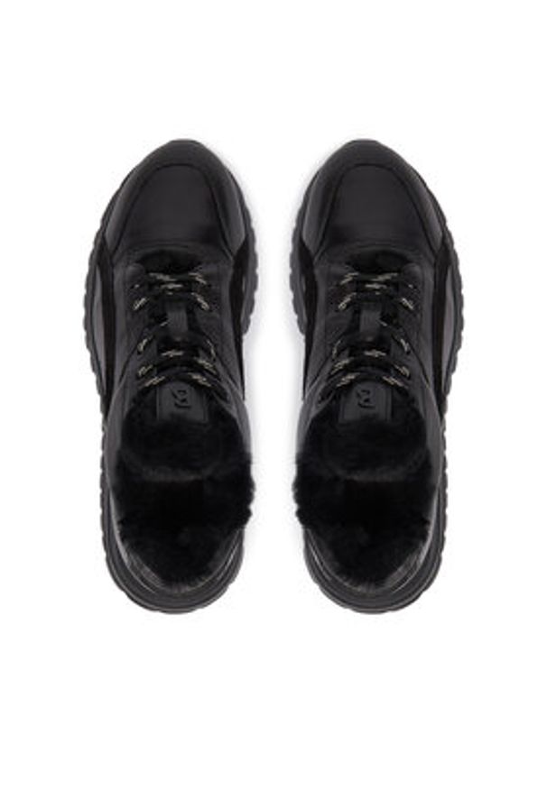 Bogner Sneakersy Malaga 18 A 22540343 Czarny. Kolor: czarny. Materiał: skóra