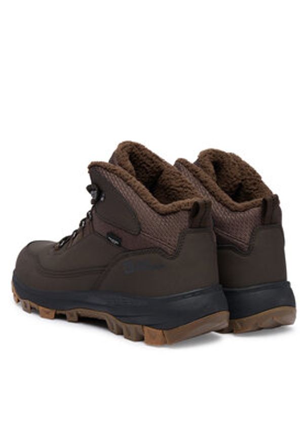 Jack Wolfskin Trekkingi Everquest Texapore Mid 4053611 Brązowy. Kolor: brązowy. Materiał: materiał. Sport: turystyka piesza