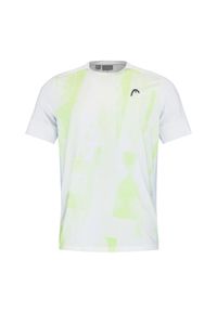 Koszulka z krótkim rękawem męska Head Tech. Kolor: żółty, pomarańczowy, wielokolorowy. Długość rękawa: krótki rękaw. Długość: krótkie. Wzór: nadruk, kolorowy #1