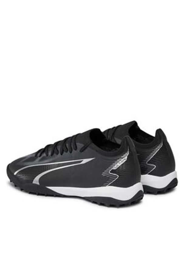 Puma Buty do piłki nożnej Ultra Match Tt 107521 02 Czarny. Kolor: czarny. Materiał: skóra