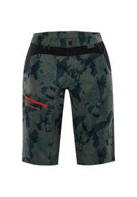 ALPINE PRO - Alpine Pro Cuom 54 Męskie spodenki softshell lekkie. Kolor: zielony. Materiał: włókno, elastan. Sezon: lato. Sport: turystyka piesza