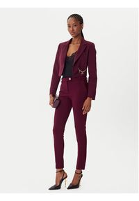 Rinascimento Chinosy CFC0126226003 Bordowy Slim Fit. Kolor: czerwony. Materiał: syntetyk #6