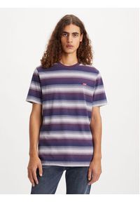 Levi's® T-Shirt Original Housemark 566050156 Fioletowy Regular Fit. Kolor: fioletowy