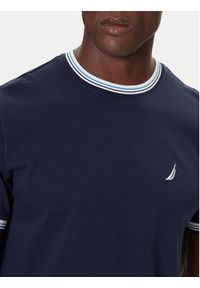 Nautica T-Shirt N1S03440 Granatowy Regular Fit. Kolor: niebieski. Materiał: bawełna #3