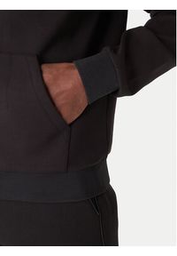 Karl Lagerfeld - KARL LAGERFELD Bluza 705037 554902 Czarny Regular Fit. Typ kołnierza: dekolt w karo. Kolor: czarny. Materiał: syntetyk