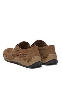 Rieker Półbuty 05277-64 Brązowy. Kolor: brązowy. Materiał: nubuk, skóra #5