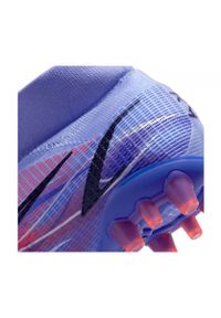 Buty piłkarskie Nike Superfly 8 Pro Km Ag M DJ3978-506 fioletowy-niebieski niebieskie. Kolor: fioletowy, wielokolorowy, niebieski. Materiał: materiał. Szerokość cholewki: normalna. Sezon: zima. Sport: piłka nożna #5