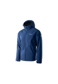 Hi-tec - Kurtka Hi-Tec Neti II Softshell Granatowa. Kolor: niebieski. Materiał: poliester, elastan. Sport: turystyka piesza #1