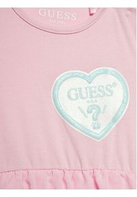 Guess Body dziecięce S4GG09 K6YW0 Różowy Regular Fit. Kolor: różowy. Materiał: bawełna