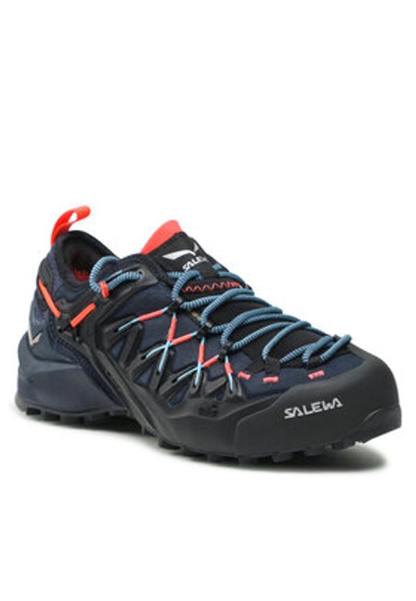 Salewa Trekkingi Ws Wildfire Edge Gtx GORE-TEX 61376-3965 Granatowy. Kolor: niebieski. Materiał: materiał