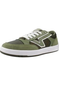 Tenisówki Vans Model Lowland Cc New Varsity Kolor Zielony. Kolor: zielony. Materiał: zamsz, tkanina