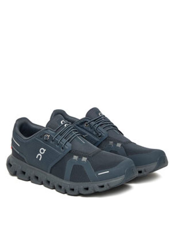 On Sneakersy Cloud 6 3WF10061580 Granatowy. Kolor: niebieski. Materiał: materiał