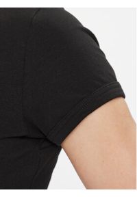 Juicy Couture T-Shirt Heritage Crest Tee JCWCT24337 Czarny Slim Fit. Kolor: czarny. Materiał: bawełna #2