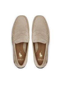 Polo Ralph Lauren Mokasyny Reynold 803893741004 Biały. Kolor: biały. Materiał: skóra, zamsz #4
