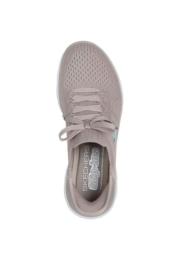 skechers - Adidasy Skechers Summits-new Daily, Kobiety. Kolor: fioletowy. Materiał: materiał