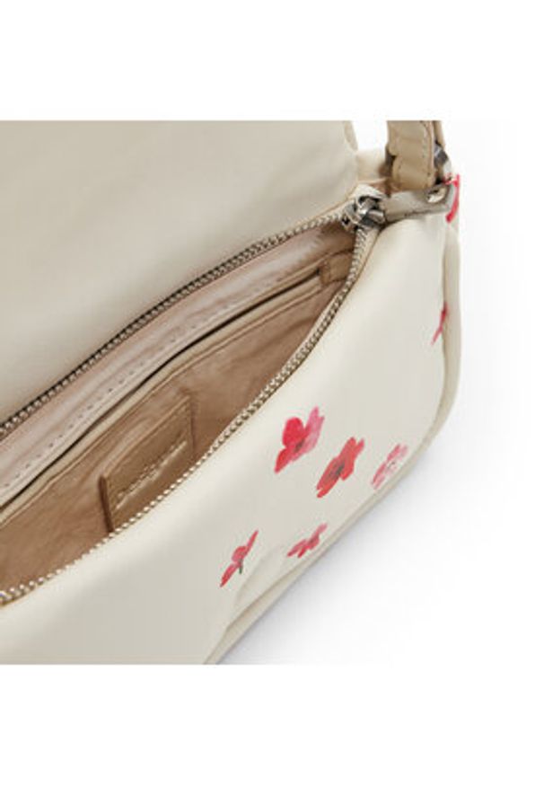 Desigual Torebka 24SAXP77 Écru. Materiał: skórzane