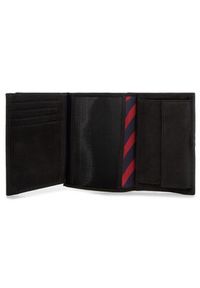 TOMMY HILFIGER - Tommy Hilfiger Duży Portfel Męski Johanson N/S Wallet W/Coin Pocket AM0AM00664 Czarny. Kolor: czarny