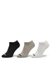 Adidas - adidas Skarpety stopki unisex Thin Linear Low-Cut Socks 3 Pairs IC1300 Szary. Kolor: szary #1