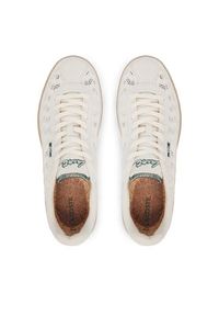 Lacoste Sneakersy Baseshot Lite 51SMA0110 Beżowy jasny. Kolor: beżowy. Materiał: materiał #6